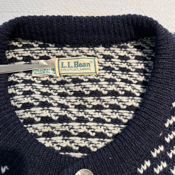 Vintage LL BEAN Norwegian sweater (MADE IN NORWAY) - Picture 2 of 12